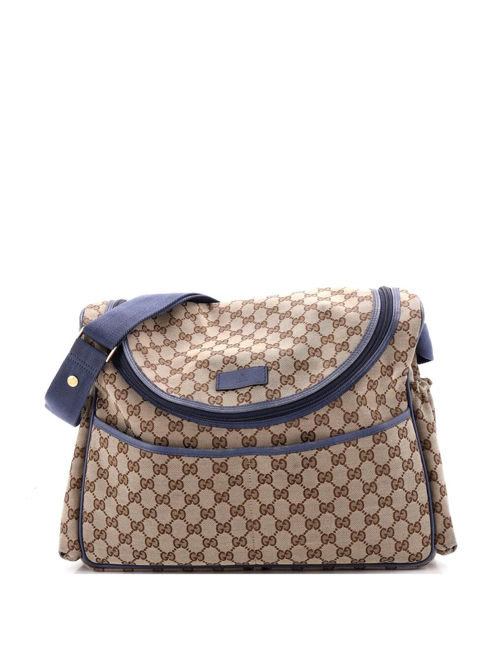 Gucci Diaper Crossbody Bag Gg Canvas #312870G11B